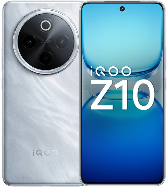 Vivo iQOO Z10 5G Dual Sim 256GB Glacier Silver (12GB RAM) - Global Version