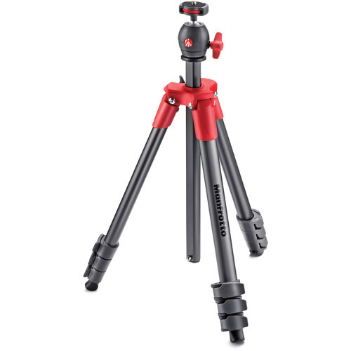 Manfrotto Compact Light Tripod Red