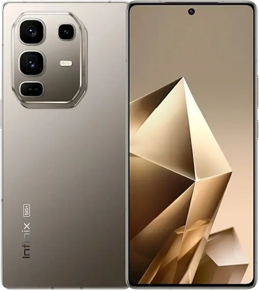 Infinix Note 50 Pro Plus 5G X6856 Dual Sim 256GB Titanium Grey (12GB RAM) - Global Version