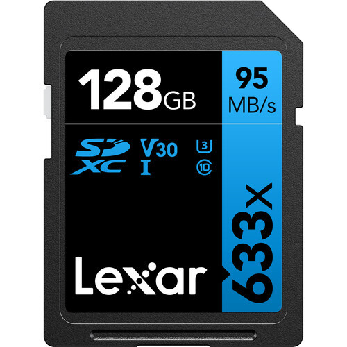 Lexar 128GB Professional 633X SDXC