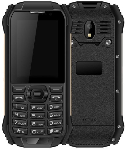 CCT-F1 Rugged Phone Dual Sim 128MB Black Gold (32MB RAM)