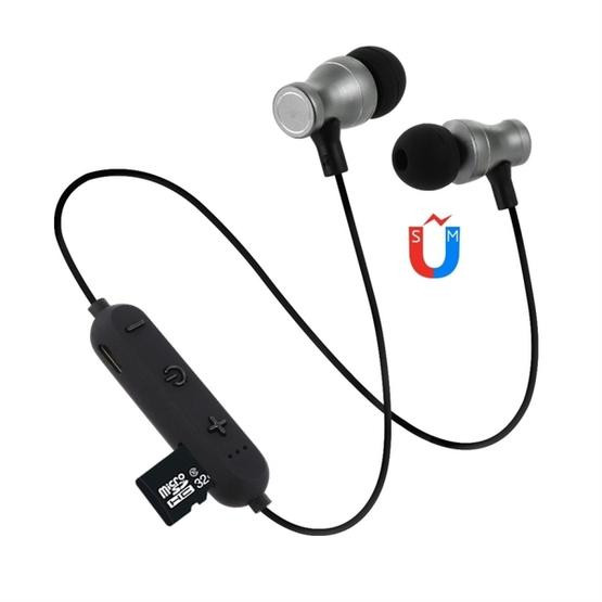 F11 Bluetooth 4.2 Hanging Neck Design Bluetooth Headset (Black)