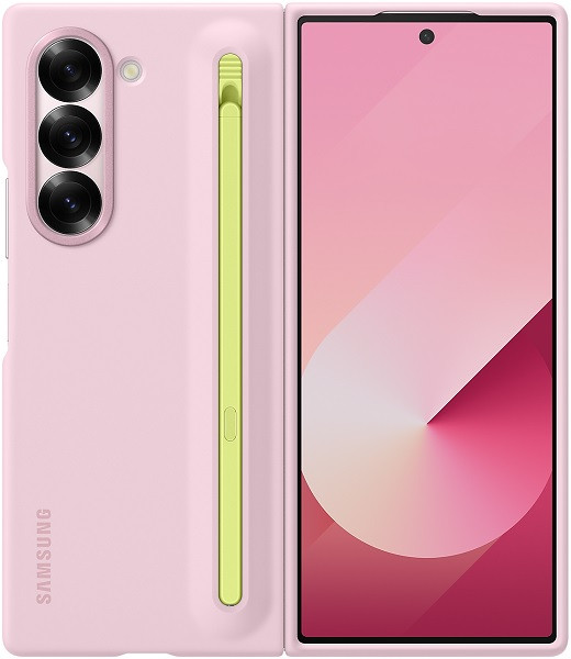 Samsung Galaxy Z Fold 6 S Pen Case Pink