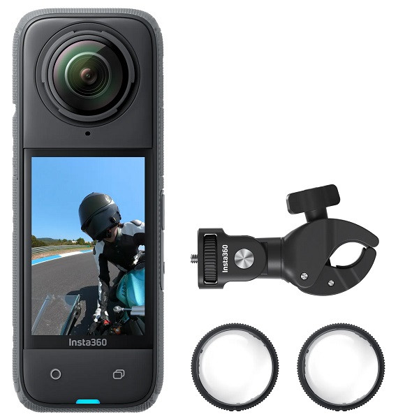 Insta360 X4 Motorcycle Handlebar Bundle