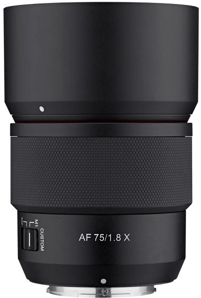 Samyang AF 75mm f/1.8 X Lens (Fuji X Mount)
