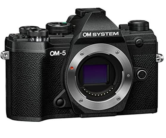 Olympus OM System OM-5 Mirrorless Camera Body Black (Kit Box, Body Only)