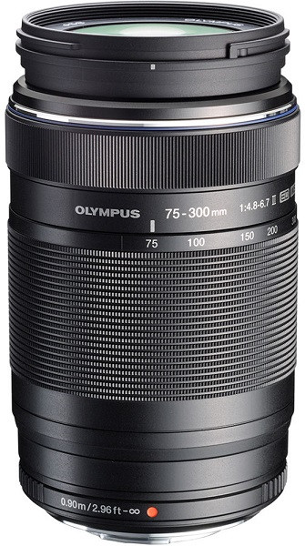 Olympus M.ZUIKO ED 75-300mm f/4.8-6.7 II Black