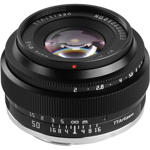 TTArtisan 50mm f/2 Lens (Nikon Z Mount)