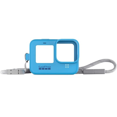 GoPro Sleeve + Lanyard (Blue) (ADSST-003)