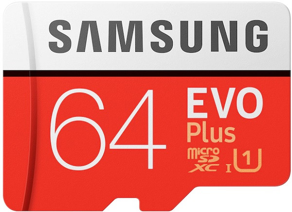 Samsung 64GB MicroSDHC EVO Plus 4K 100MB/s (No adapter)