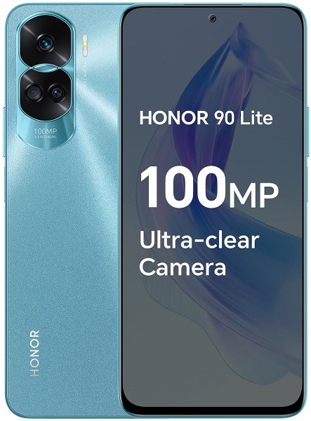 Honor 90 Lite 5G CRT-NX1 Dual Sim 256GB Cyan (8GB RAM) - Global Version