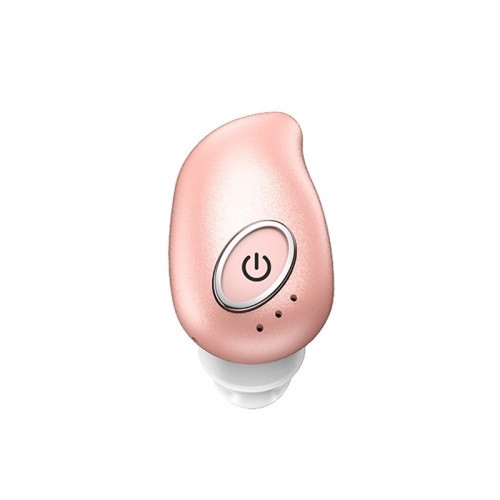 V21 Mini Single Ear Stereo Bluetooth V5.0 Wireless Earphones (Pink)