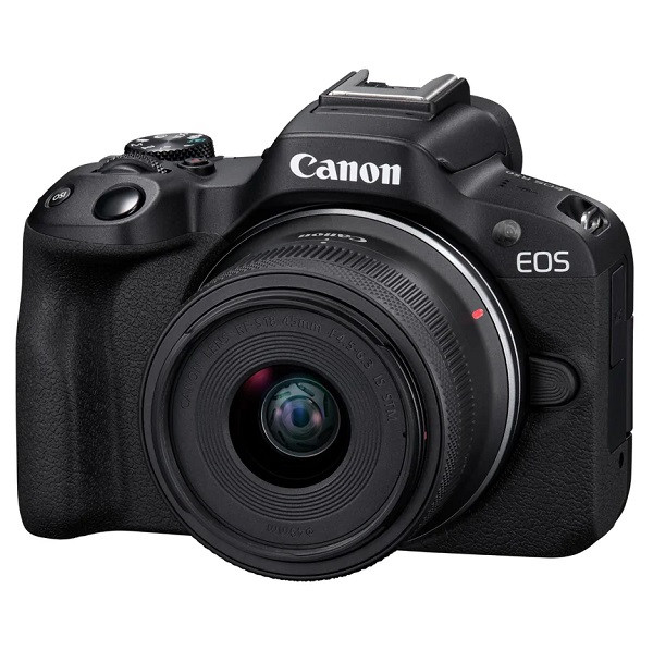 Canon EOS R50 Twin Kit (18-45mm f/4.5-6.3 IS STM) (55-210mm f/5-7.1 IS STM) (With Adapter)