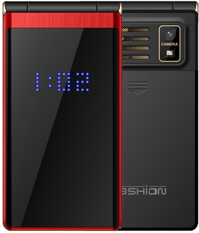 Mafam F120 Flip Phone Dual Sim 32MB Red (32MB RAM)
