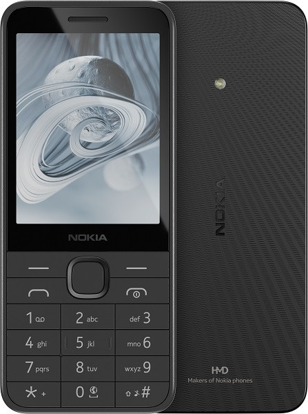 Nokia 215 4G (2024) Dual Sim 128MB Black (64MB RAM)