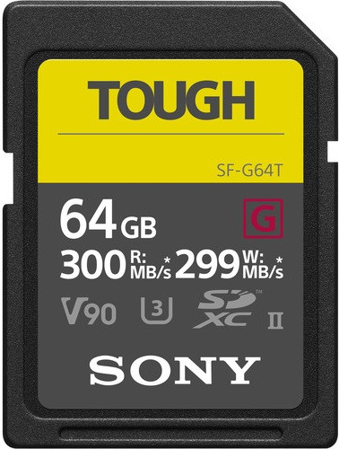 Sony SF-G64T Tough 64GB 300MB/s SDXC UHS-II