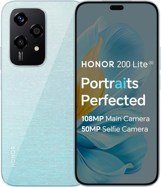 Honor 200 Lite 5G LLY-NX1 Dual Sim 256GB Starry Blue (12GB RAM) - Global Version