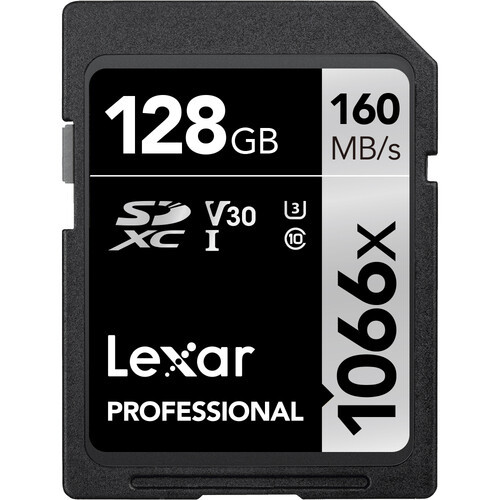 Lexar 256GB Professional 1066x SDXC