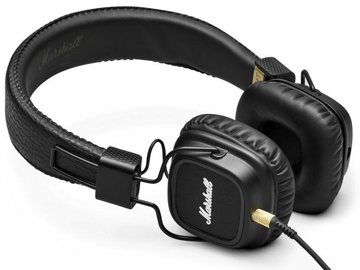 Marshall MAJOR Black Over-Ear Headphones