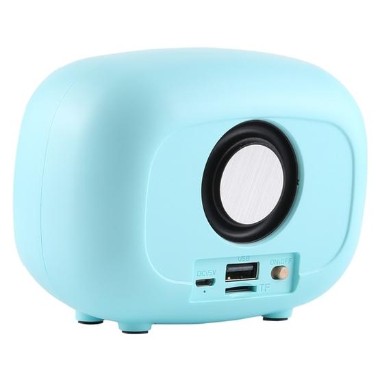 Q108 Retro Mini Wireless Bluetooth Speaker (Blue)