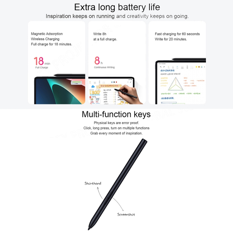 Xiaomi Stylus Pen for Xiaomi Mi Pad 5/Pad 5 Pro
